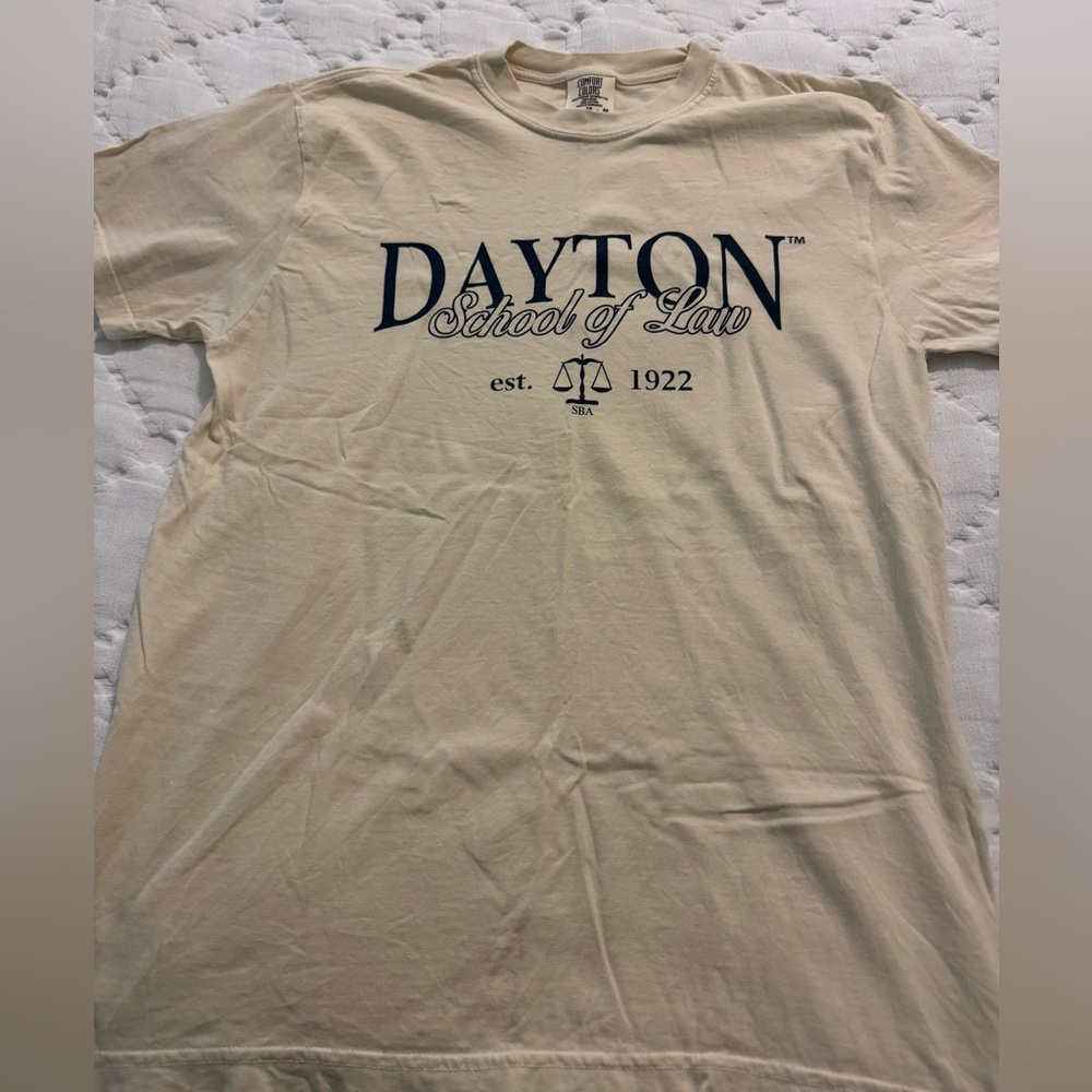 Dayton School of Law Cream Graphic Tee